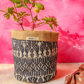 Jute planter- 100% biodegradable- Multi-use